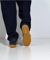 Nike SB Force 58 Midnight Navy, Fir, University Gold, & Gum Skate Shoes