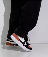 Nike SB Force 58 White & Cosmic Clay Skate Shoes