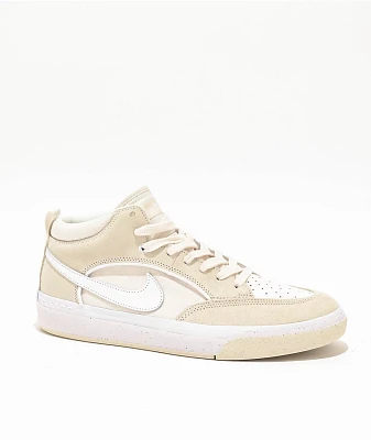 Nike SB Leo React Phantom & Summit White Skate Shoes