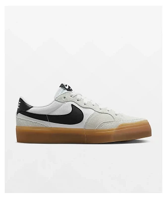 Nike SB Zoom Pogo White, Black & Gum Skate Shoes