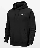 Nike Sportswear Club Black & White Hoodie