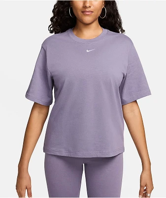 Nike Sportswear Essential Purple Boxy T-Shirt