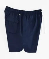 Nike Sportswear Essentials Navy Blue Woven Flow Shorts