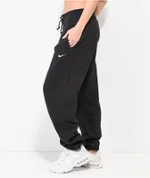 Nike Sportswear Phoenix Black High Waisted Sweatpants