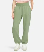 Nike Sportswear Phoenix Green High Waisted Sweatpants