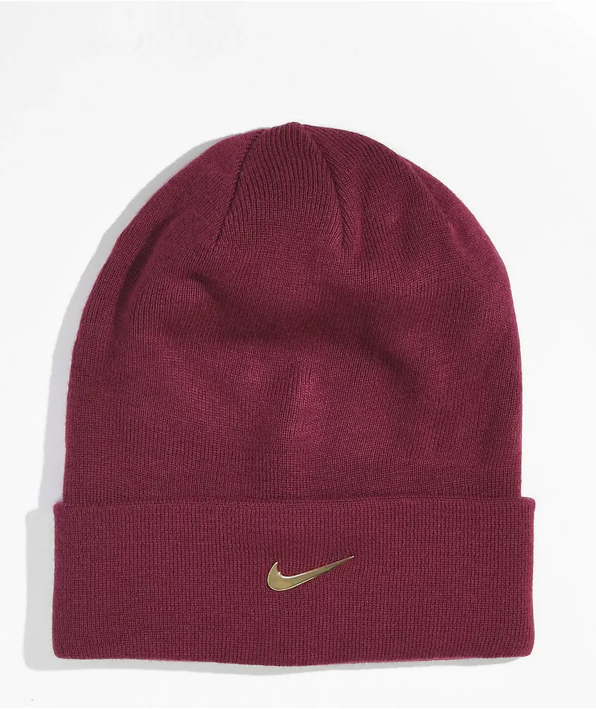 Nike Swoosh Beetroot Beanie