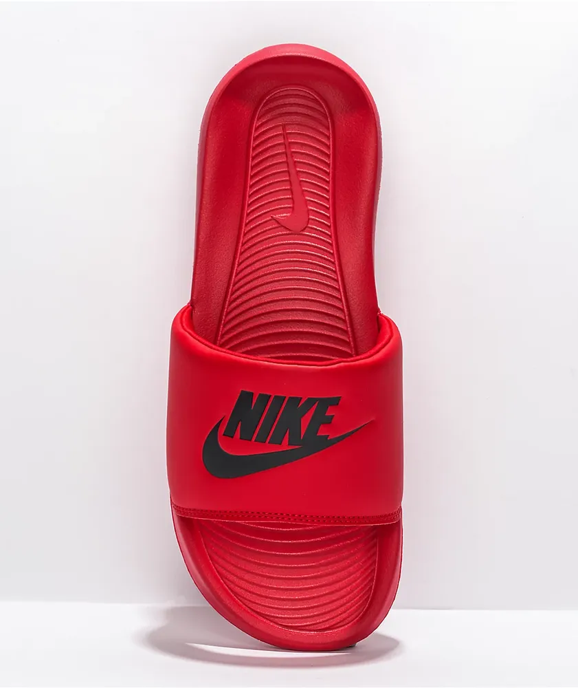 Nike Victori One University Red Slide Sandals