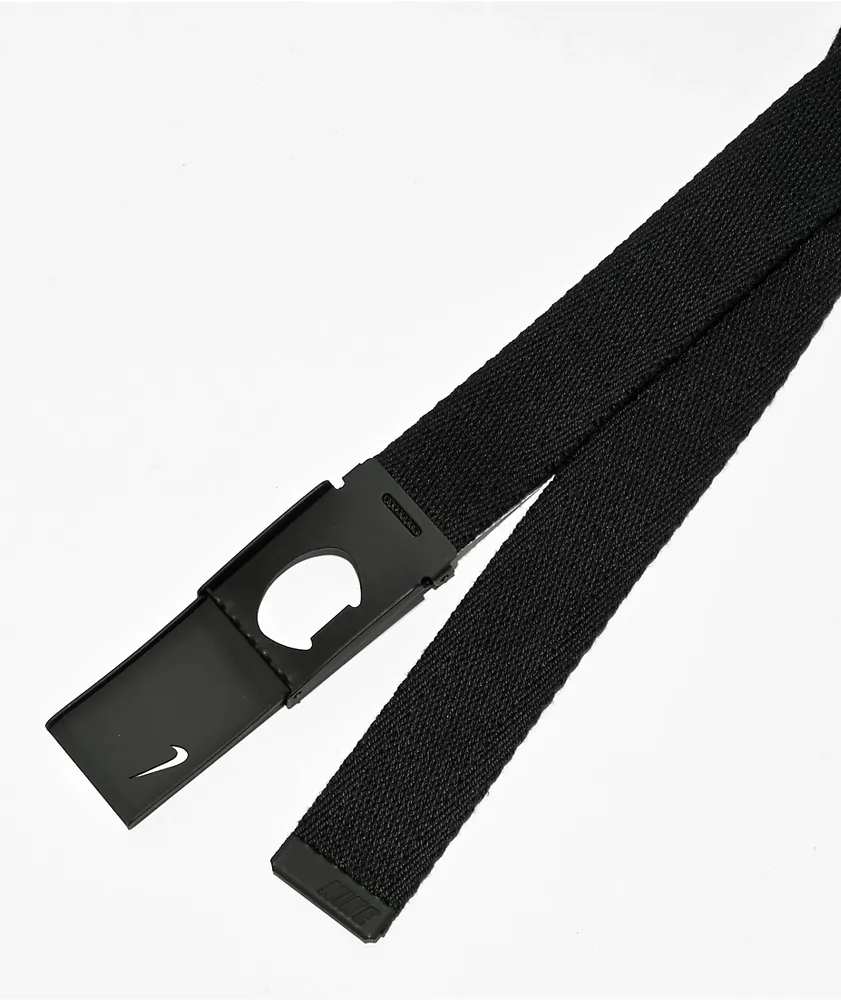 Nike Women's Tech Essential Black Web Belt