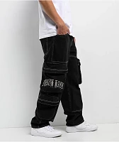Ninth Hall Ambush Black 3D Cargo Pants