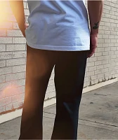 Ninth Hall Flame Black Stacked Flare Sweatpants