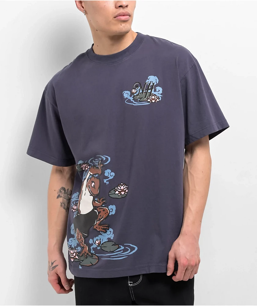 Ninth Hall Froggy Flash Navy T-Shirt