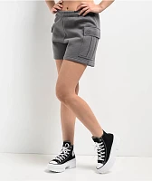 Ninth Hall Fundamentals Ramsey Grey Cargo Sweat Shorts