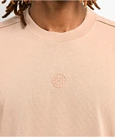 Ninth Hall Fundamentals Raw Brown Boxy T-Shirt