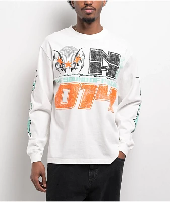 Ninth Hall Global White Long Sleeve T-Shirt