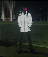 Ninth Hall Shae Reflective Silver Puffer Jacket