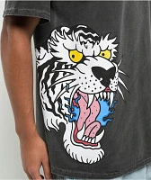Ninth Hall Y2K Tattoo Flash Black Wash T-Shirt