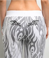 Ninth Hall Zellie White Sweatpants