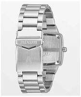 Nixon 25th Anniversary Player Silver Analog Watch