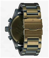 Nixon 51-30 Black Sunray & Surplus Chronograph Watch