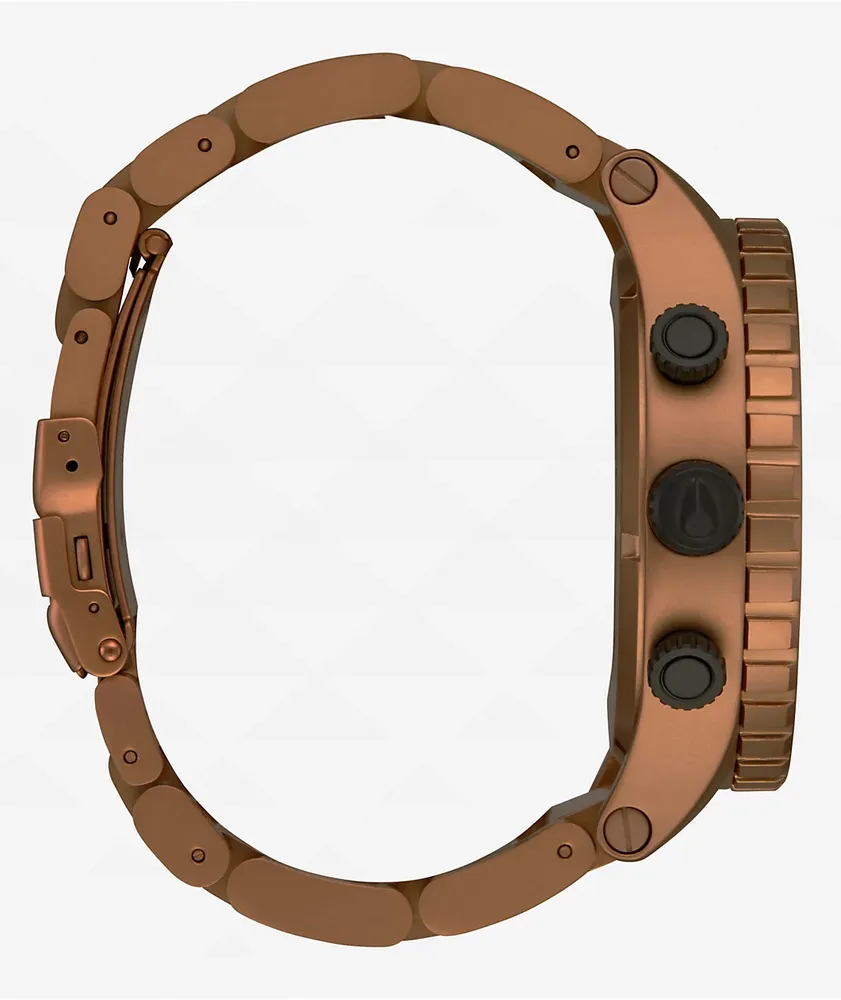 Nixon 51-30 Chrono Bronze & Black Analog Watch
