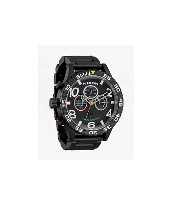 Nixon 51-30 Chrono Fisheye Super Black Analog Watch