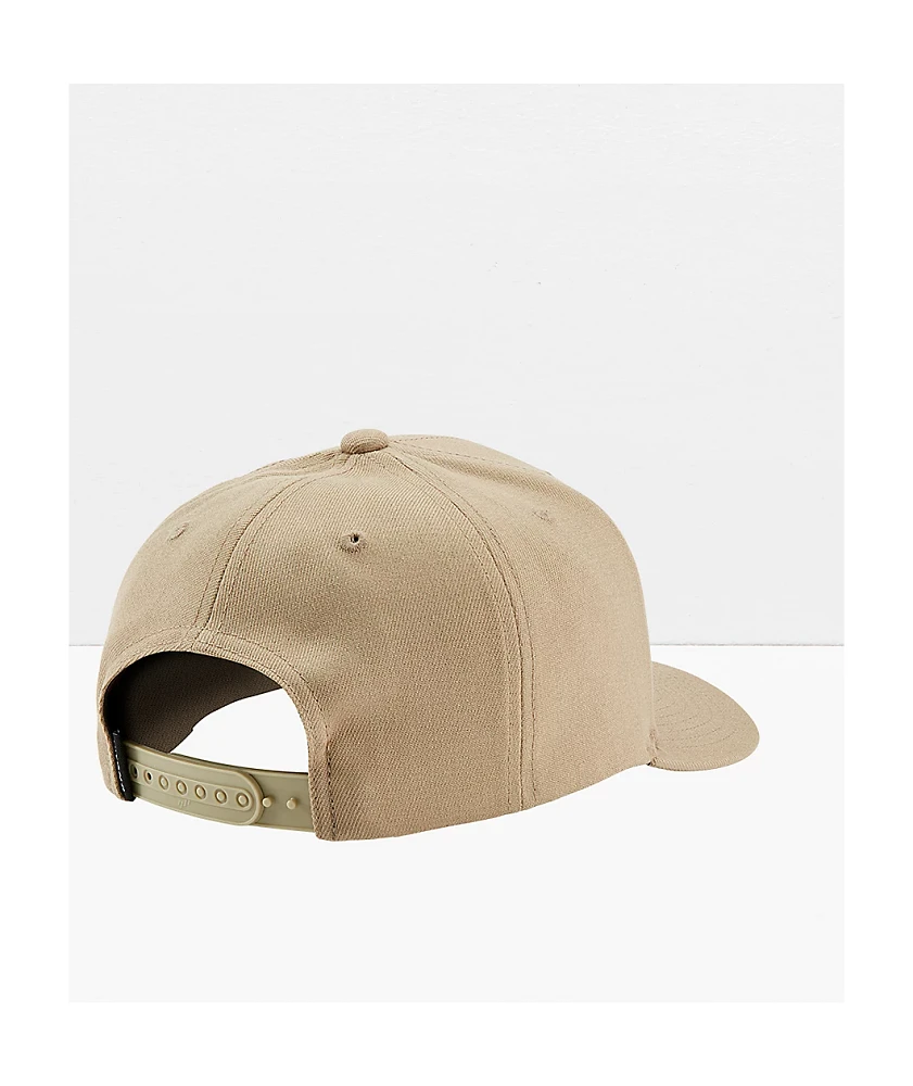 Nixon Deep Down Khaki Snapback Hat