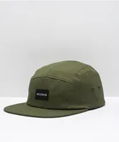 Nixon Mikey Olive 5 Panel Snapback Hat