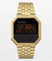 Nixon Re-Run Gold Digital Watch