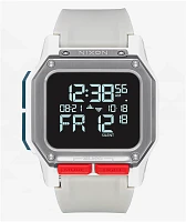 Nixon Regulus White & Grey Digital Watch