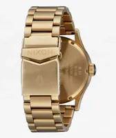 Nixon Sentry SS Yellow Gold & Black Analog Watch