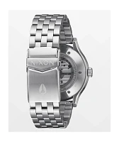 Nixon Spectra Navy Sunray & Silver Automatic Watch