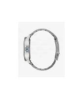 Nixon Stinger 44 Silver, Byron Blue, & Green Analog Watch