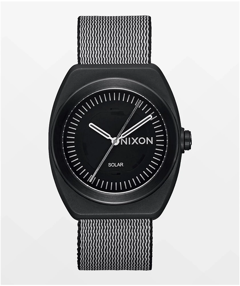 Nixon The Light-Wave All Black Analog Watch