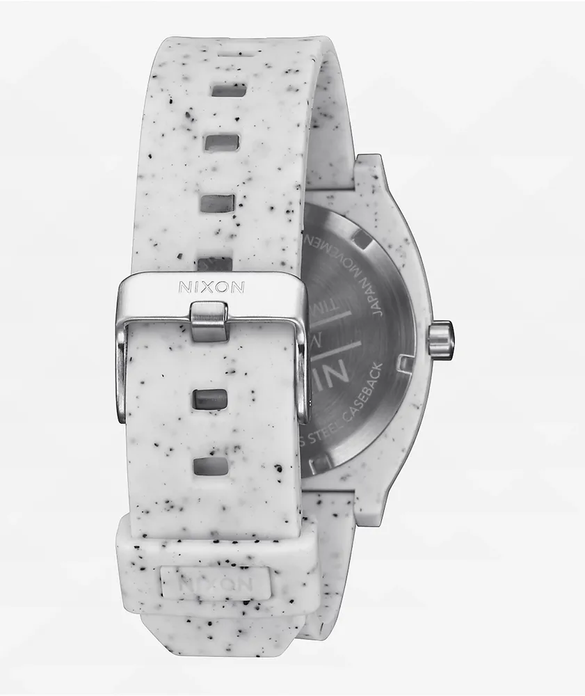 Nixon Time Teller OPP Vanilla Speckle Analog Watch