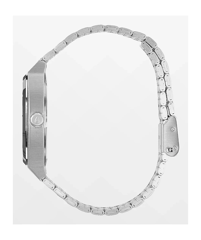 Nixon Time Teller Silver & Pink Analog Watch