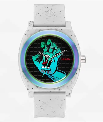 Nixon x Santa Cruz Time Teller Screaming Hand Concrete Analog Watch