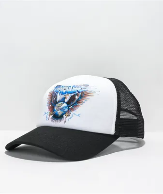 NoHours Chains Black & White Trucker Hat