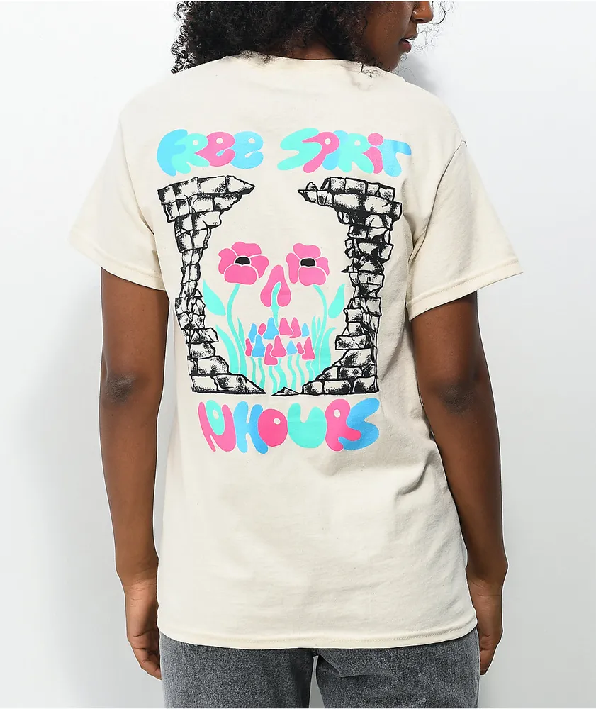 NoHours Free Spirit Natural T-Shirt