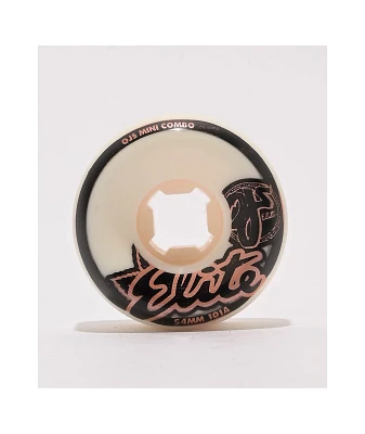OJ Elite Mini Combo 54mm 101a White Skateboard Wheels