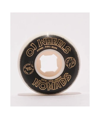 OJ Elite Nomads 53mm 95a White Skateboard Wheels
