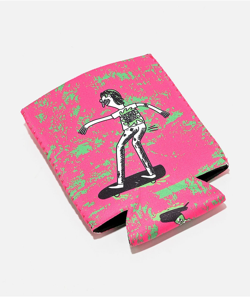 OJ Howell OG Slime Swirl 60mm 78a Pink & Green Cruiser Skateboard Wheels