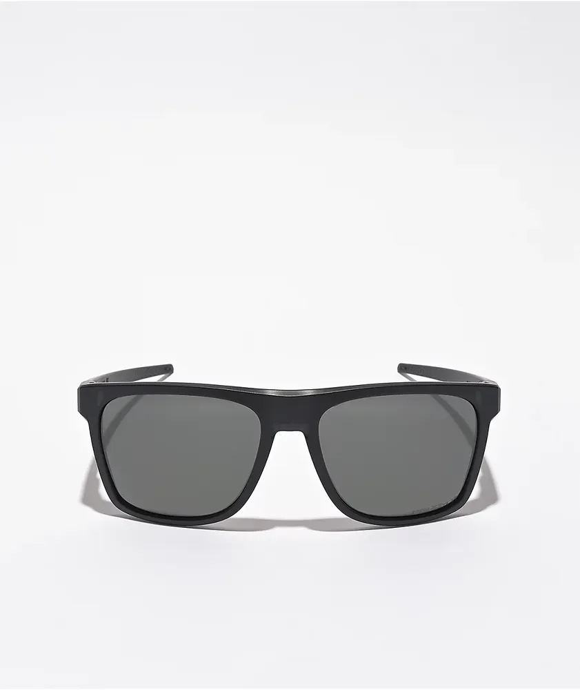 Oakley Leffingwell Black Polarized Prizm Sunglasses