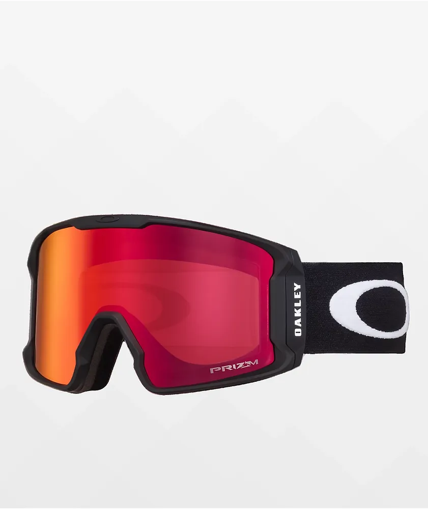 Oakley Line Miner L Prizm Torch Iridium Matte Black Snowboard Goggles