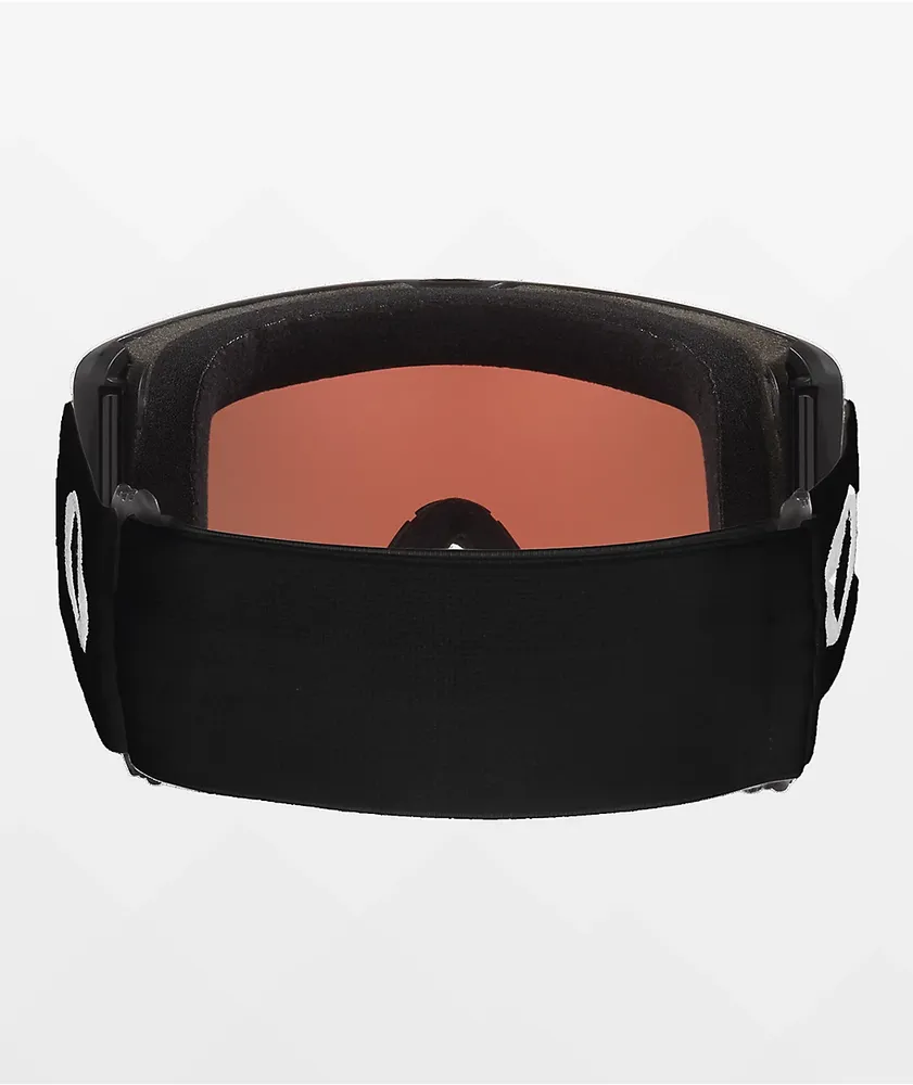 Oakley Target Line L Fire Iridium & Matte Black Snowboard Goggles
