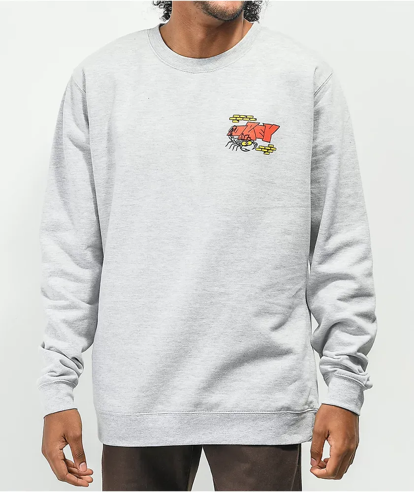 Obey Brick by Grey Sweatshirt