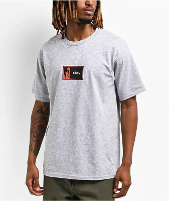 Obey Icon Bar Navy Blue T-Shirt