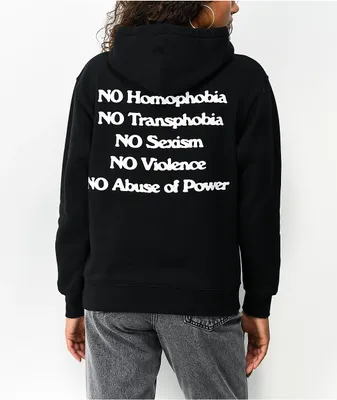 Obey Love Is Cure Black Hoodie