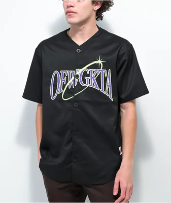 Odd Future Black Baseball Jersey