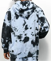 Odd Future Blue & Black Tie Dye Hoodie
