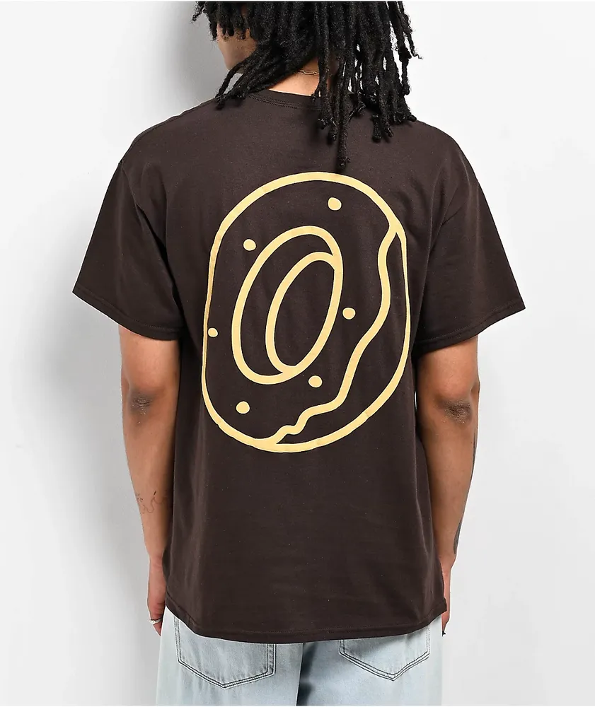 Odd Future Circle Logo Brown T-Shirt